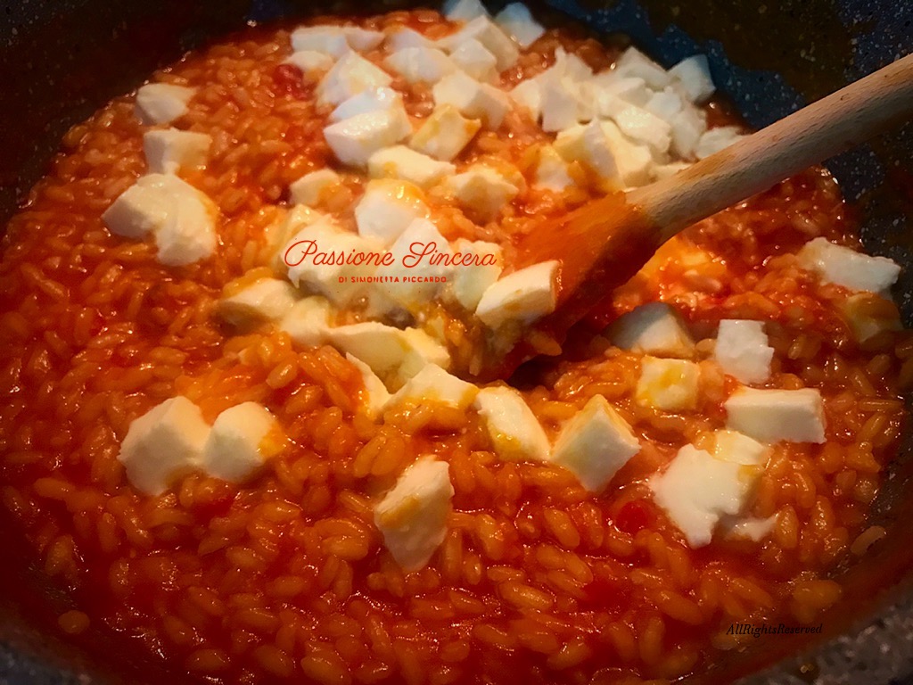 Risotto filante al pomodoro